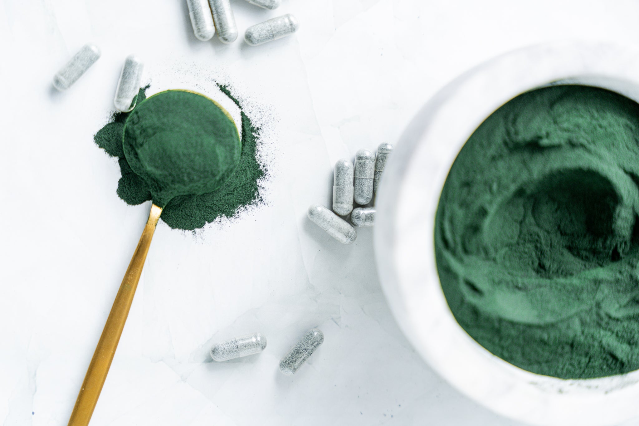 Organic spirulina